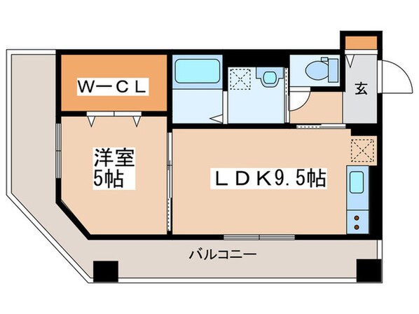 ラフレ28の物件間取画像